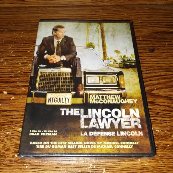 The Lincoln Lawyer  (DVD, 2011, Widescreen) (unopened) Matrhew McConaughey - Picture 1 of 3
